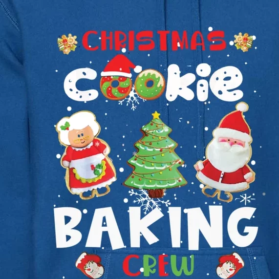 Cookie Baking Crew Christmas Gift Great Gift Premium Hoodie