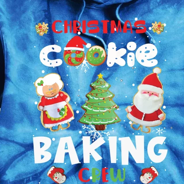 Cookie Baking Crew Christmas Gift Great Gift Tie Dye Hoodie