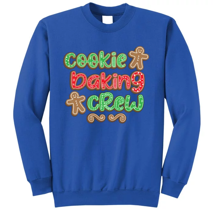 Cookie Baking Crew Christmas Holiday Bakers Gingerbread Gift Sweatshirt