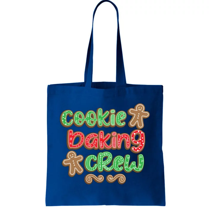 Cookie Baking Crew Christmas Holiday Bakers Gingerbread Gift Tote Bag