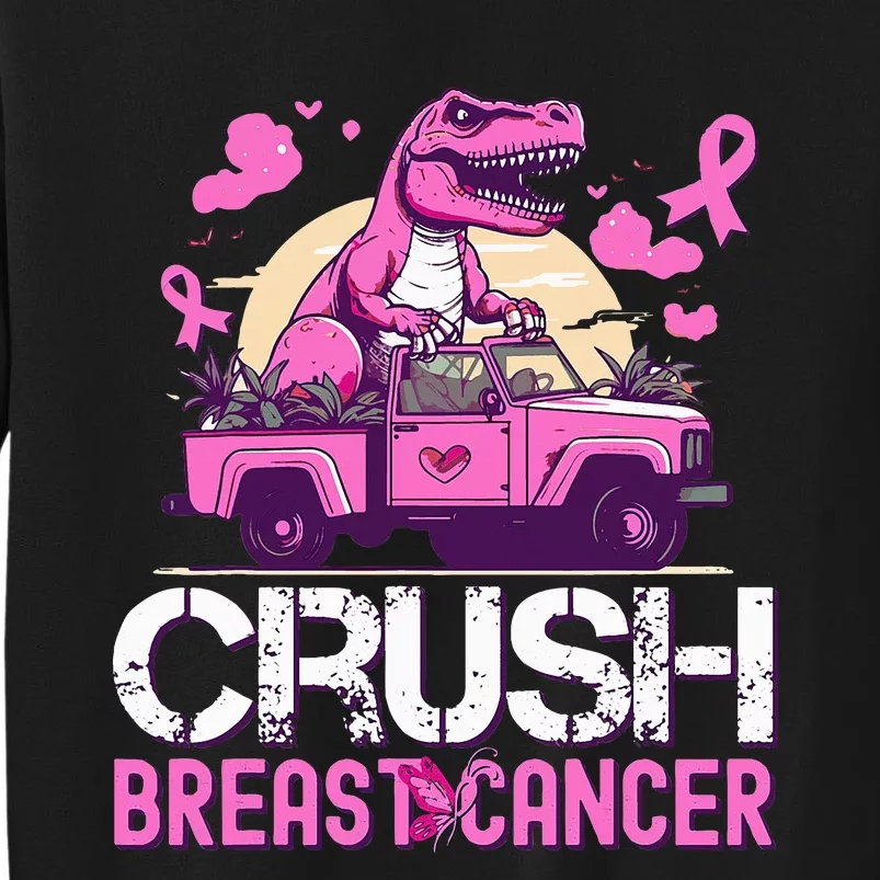 Crush Breast Cancer Awareness Monster Truck Sweatshirt