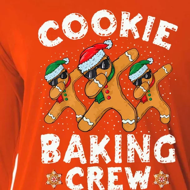 Cookie Baking Crew Gingerbread Christmas Costume pajamas Cooling Performance Long Sleeve Crew