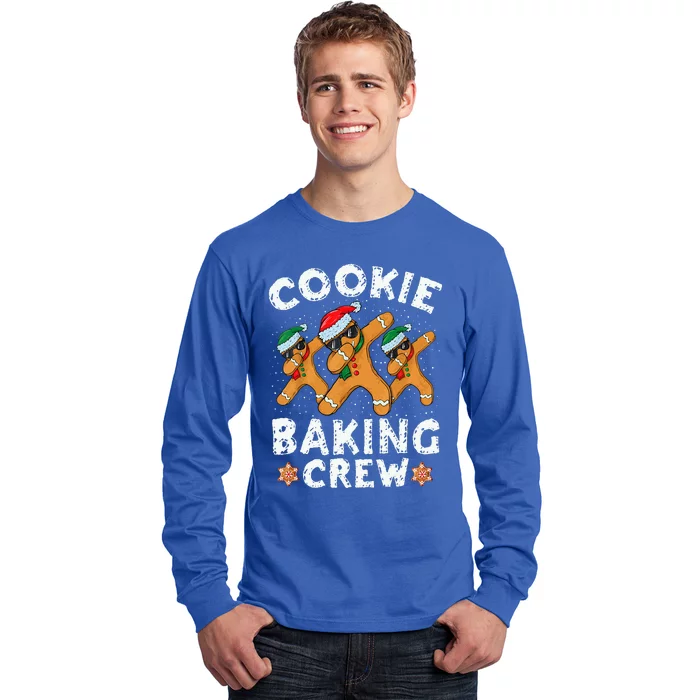 Cookie Baking Crew Gingerbread Christmas Costume pajamas Long Sleeve Shirt