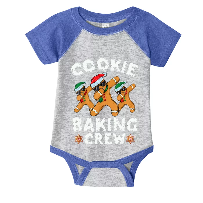 Cookie Baking Crew Gingerbread Christmas Costume pajamas Infant Baby Jersey Bodysuit