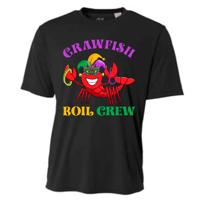 Crawfish Boil Crew Funny Mardi Gras Carnival New Orleans Cute Gift Cooling Performance Crew T-Shirt