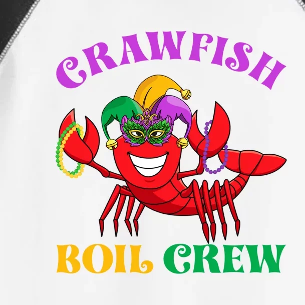 Crawfish Boil Crew Funny Mardi Gras Carnival New Orleans Cute Gift Toddler Fine Jersey T-Shirt