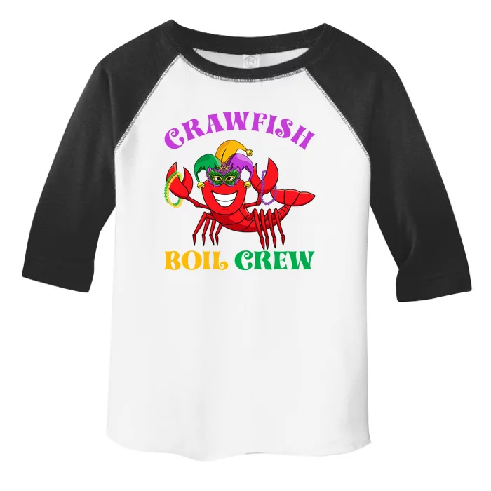 Crawfish Boil Crew Funny Mardi Gras Carnival New Orleans Cute Gift Toddler Fine Jersey T-Shirt