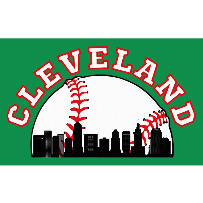 Cleveland Baseball Cleveland Oh Cityscape Cle Skyline Bumper Sticker