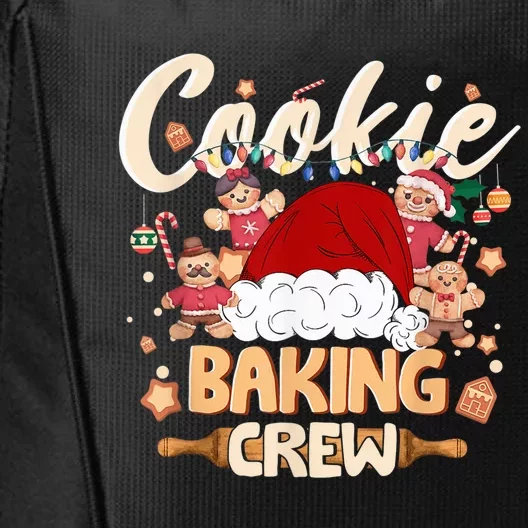 Cookie Baking Crew Shirt Christmas Santa Gingerbread Xmas City Backpack