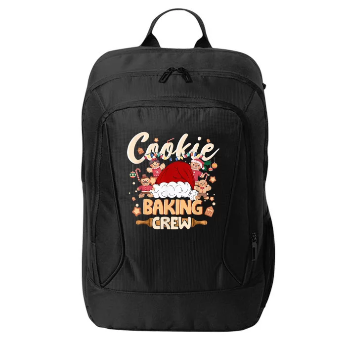 Cookie Baking Crew Shirt Christmas Santa Gingerbread Xmas City Backpack