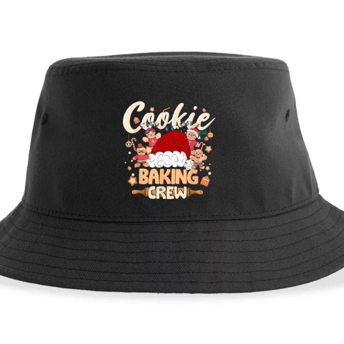 Cookie Baking Crew Shirt Christmas Santa Gingerbread Xmas Sustainable Bucket Hat