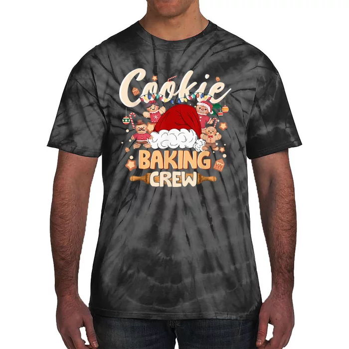 Cookie Baking Crew Shirt Christmas Santa Gingerbread Xmas Tie-Dye T-Shirt