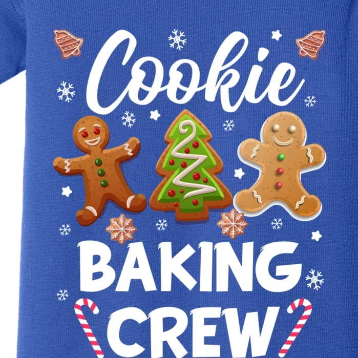 Cookie Baking Crew Happy Christmas Gift Baby Bodysuit