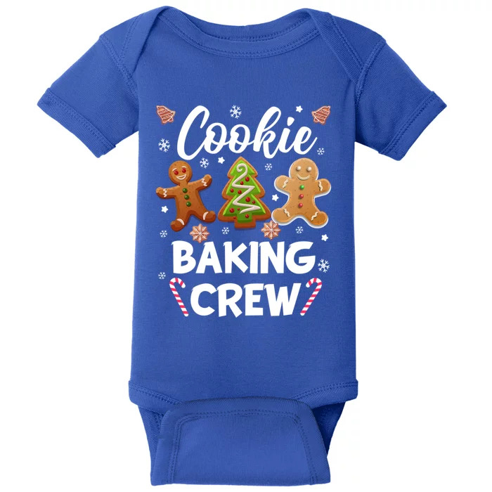 Cookie Baking Crew Happy Christmas Gift Baby Bodysuit