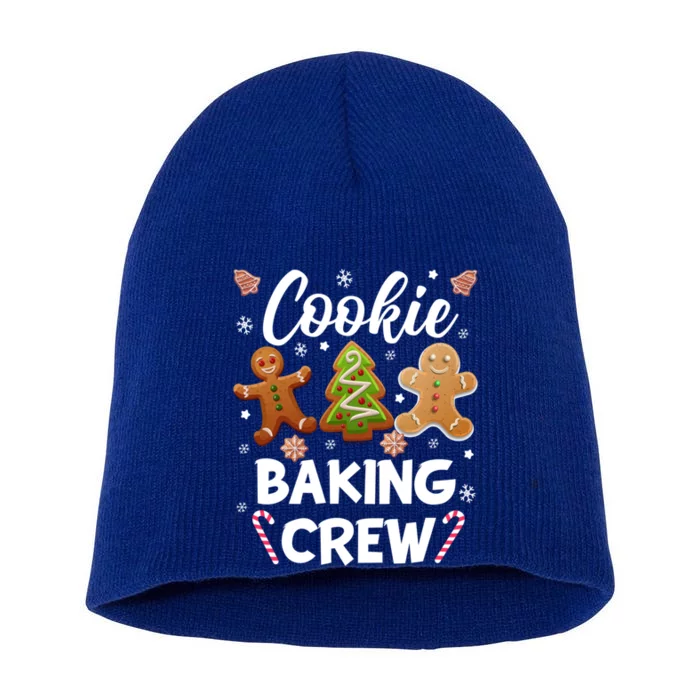 Cookie Baking Crew Happy Christmas Gift Short Acrylic Beanie