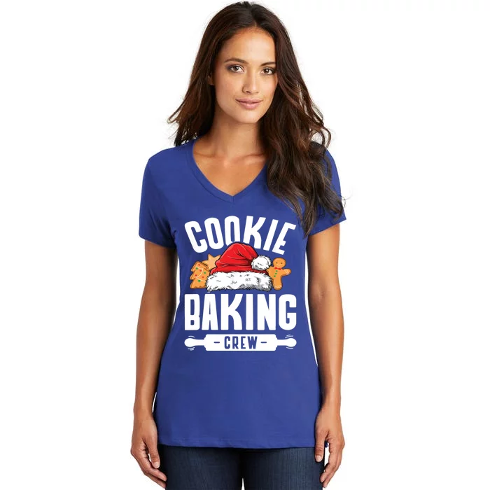 Cookie Baking Crew Gift Women's V-Neck T-Shirt