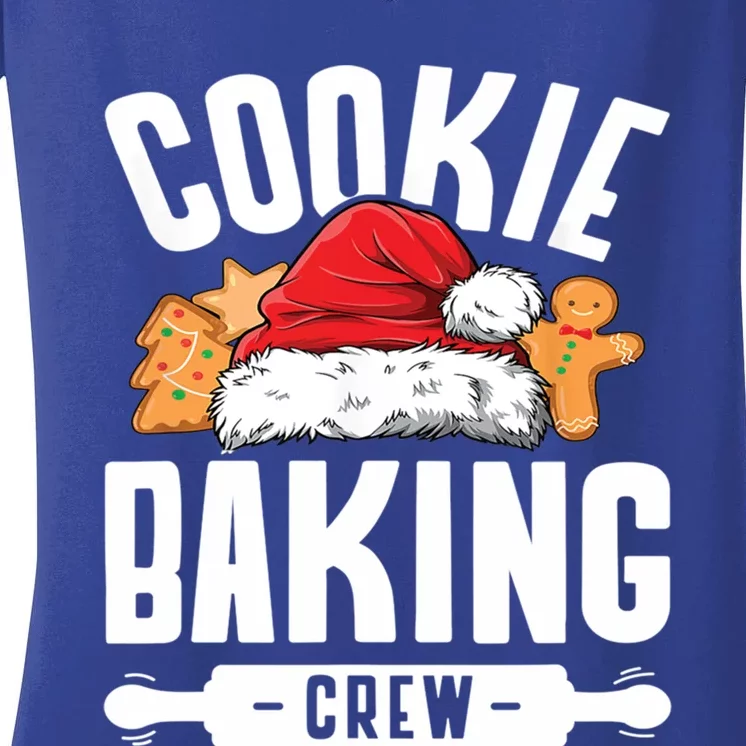 Cookie Baking Crew Gift Women's V-Neck T-Shirt