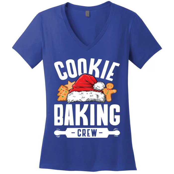 Cookie Baking Crew Gift Women's V-Neck T-Shirt