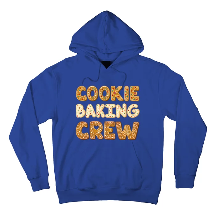 Cookie Baking Crew Iced Gingerbread Cute Family Baking Meaningful Gift Hoodie