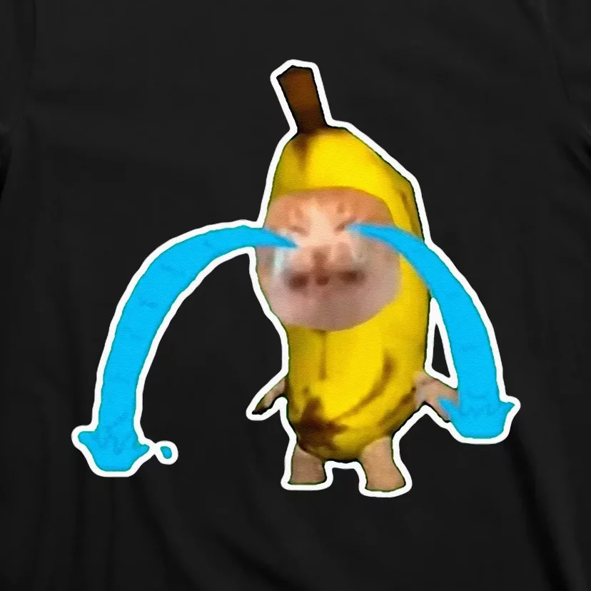 Crying Banana Cat Meme T-Shirt