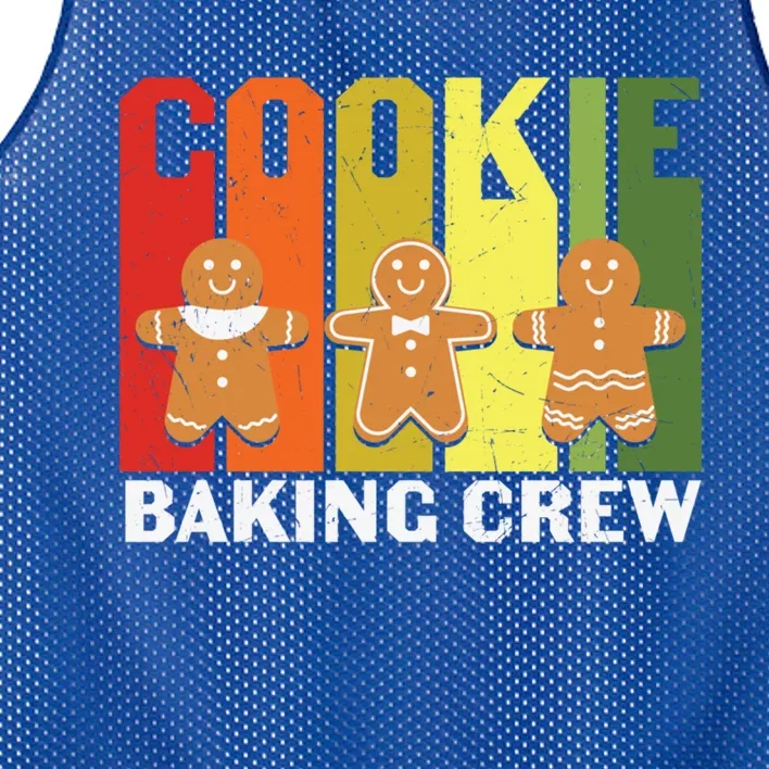 Cookie Baking Crew Gift Mesh Reversible Basketball Jersey Tank