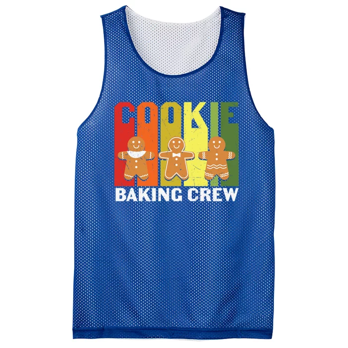 Cookie Baking Crew Gift Mesh Reversible Basketball Jersey Tank