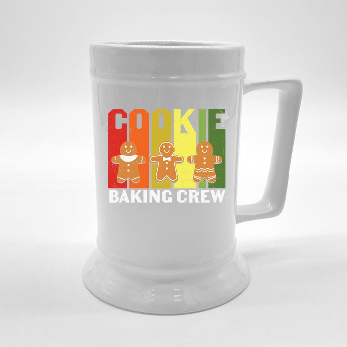 Cookie Baking Crew Gift Front & Back Beer Stein