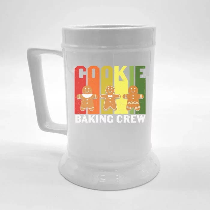 Cookie Baking Crew Gift Front & Back Beer Stein