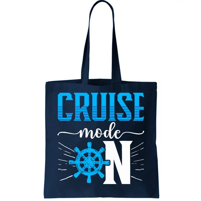 Cruising Boat Cruise Mode On Cruise Ship Tote Bag