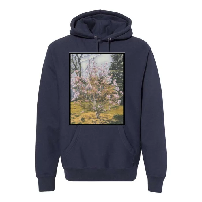 Cherry Blossoms Premium Hoodie