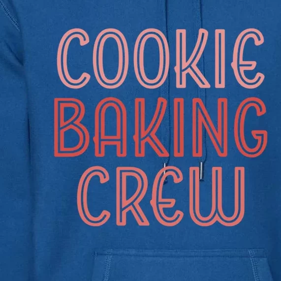 Cookie Baking Crew Gift Premium Hoodie