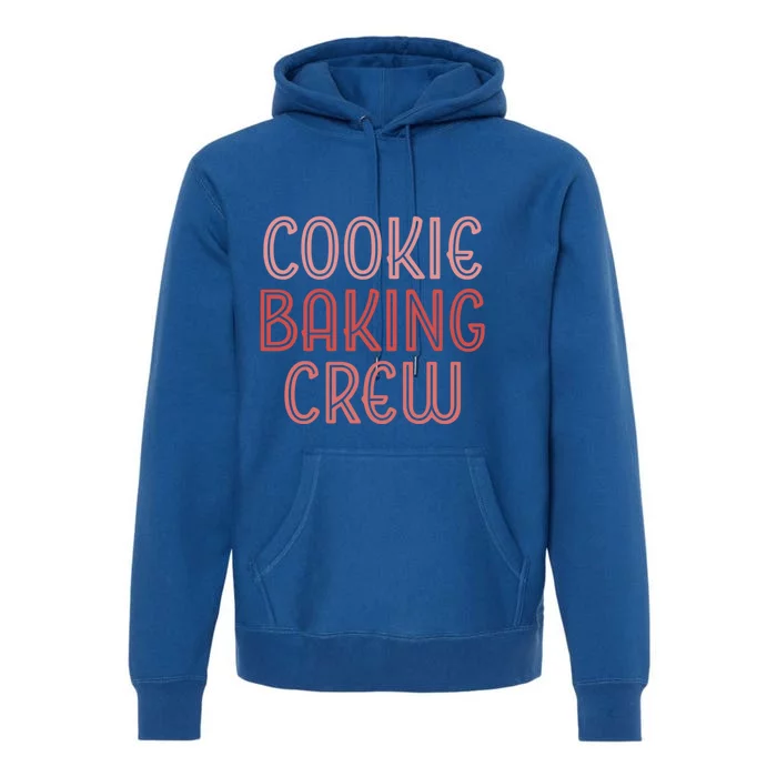 Cookie Baking Crew Gift Premium Hoodie