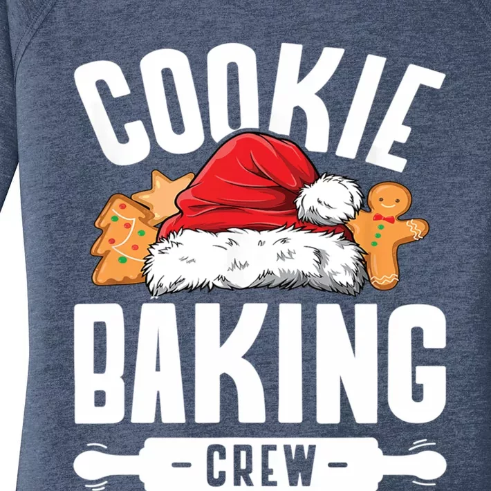 Cookie Baking Crew Cool Gift Women's Perfect Tri Tunic Long Sleeve Shirt