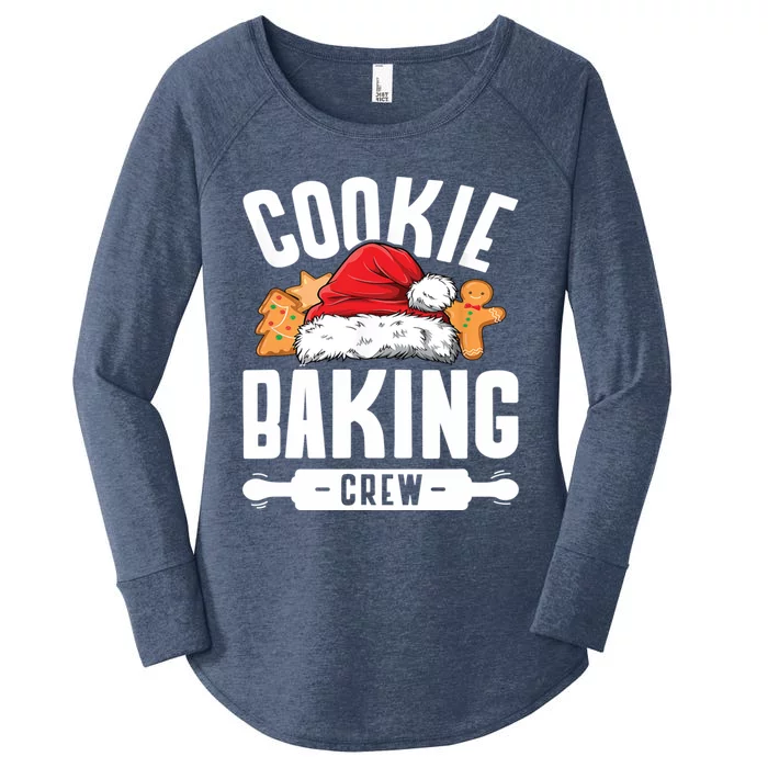 Cookie Baking Crew Cool Gift Women's Perfect Tri Tunic Long Sleeve Shirt