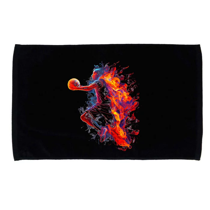 Cool Basketball Microfiber Hand Towel