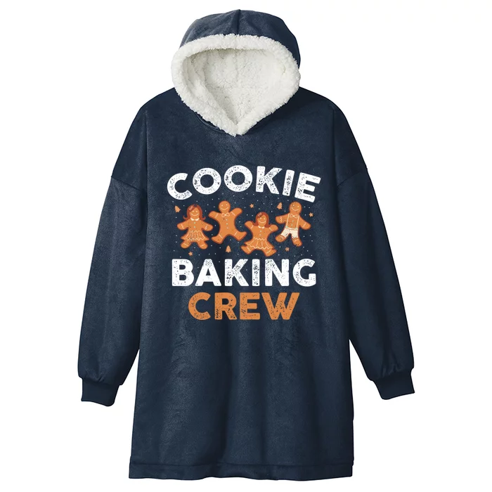 Cookie Baking Crew Great Gift Hooded Wearable Blanket