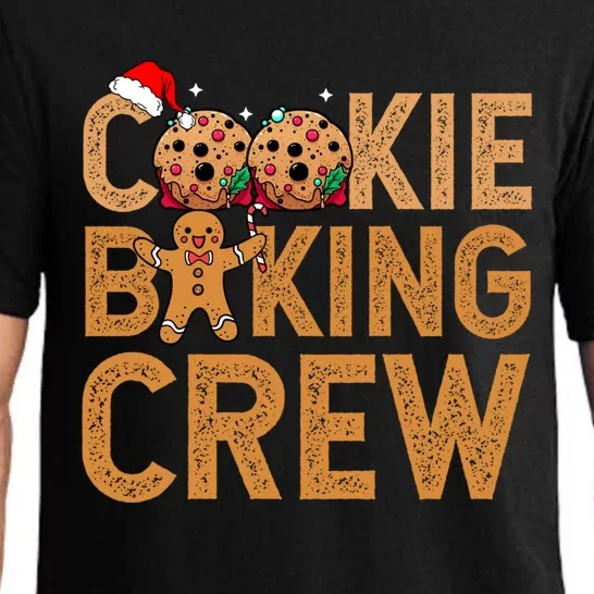 Cookie Baking Crew Santa Christmas Family Xmas Ugly Cookie Gift Pajama Set