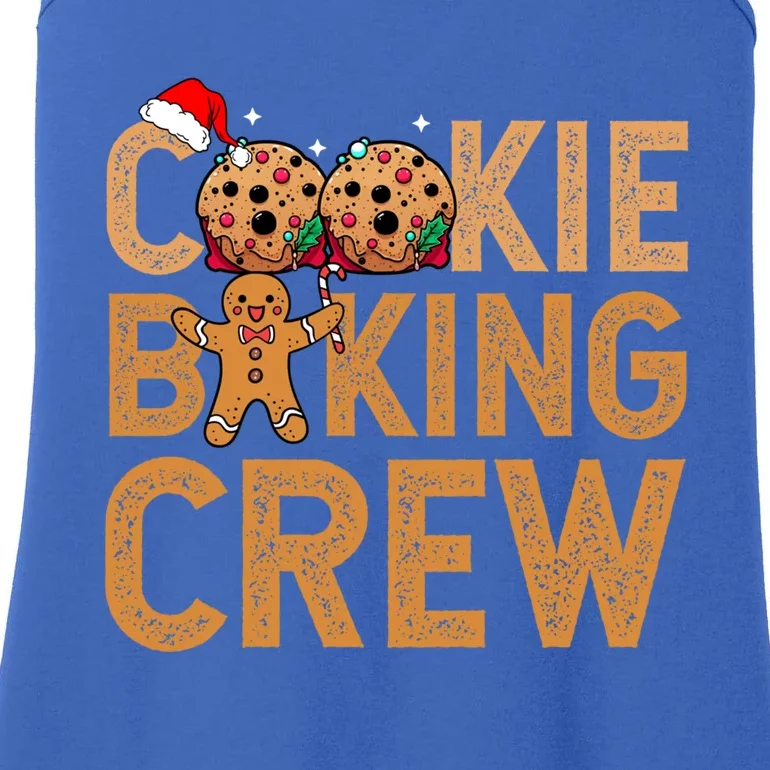 Cookie Baking Crew Santa Christmas Family Xmas Ugly Cookie Gift Ladies Essential Tank