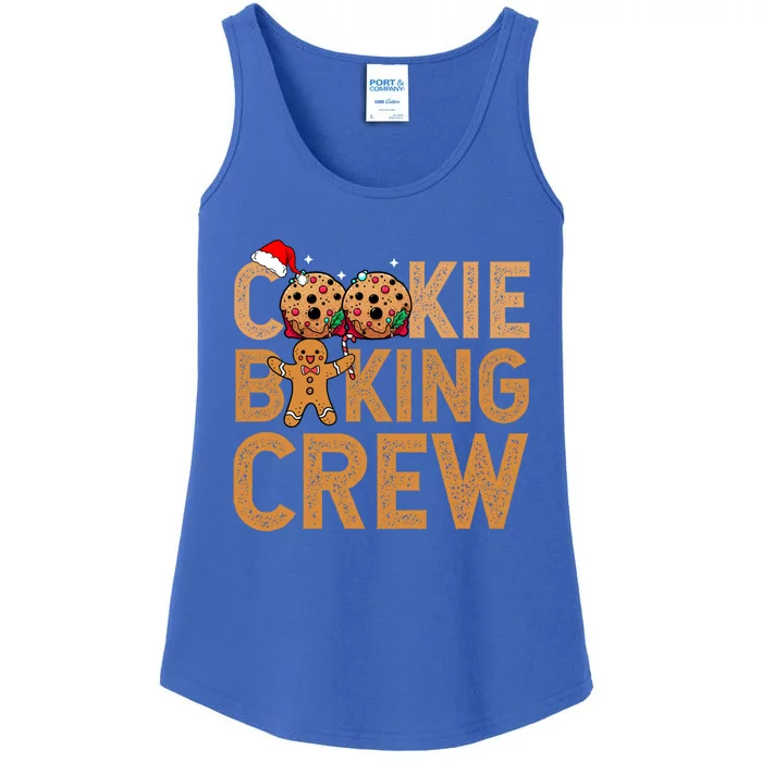 Cookie Baking Crew Santa Christmas Family Xmas Ugly Cookie Gift Ladies Essential Tank