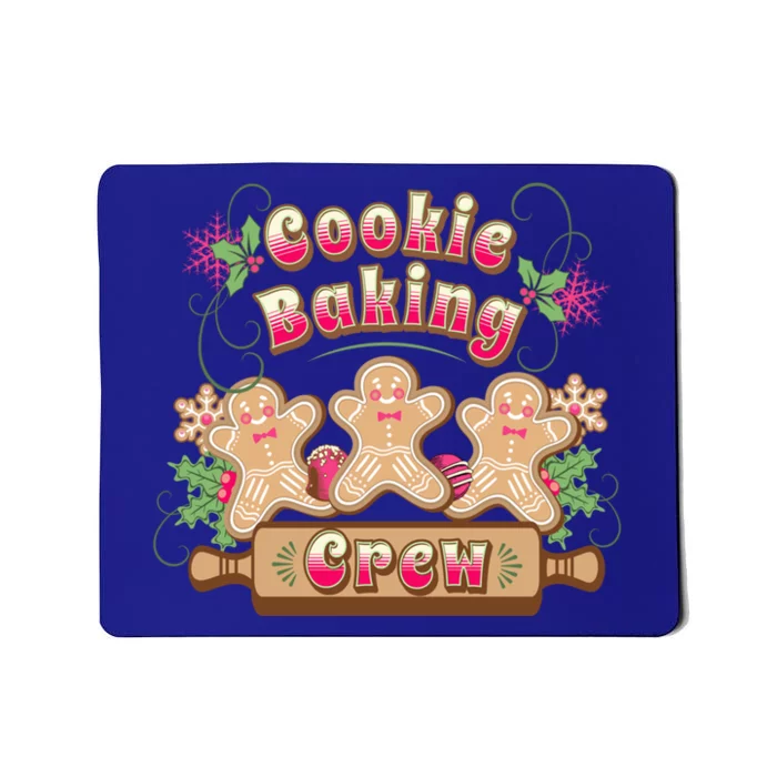 Cookie Baking Crew Holiday Design Gift Mousepad