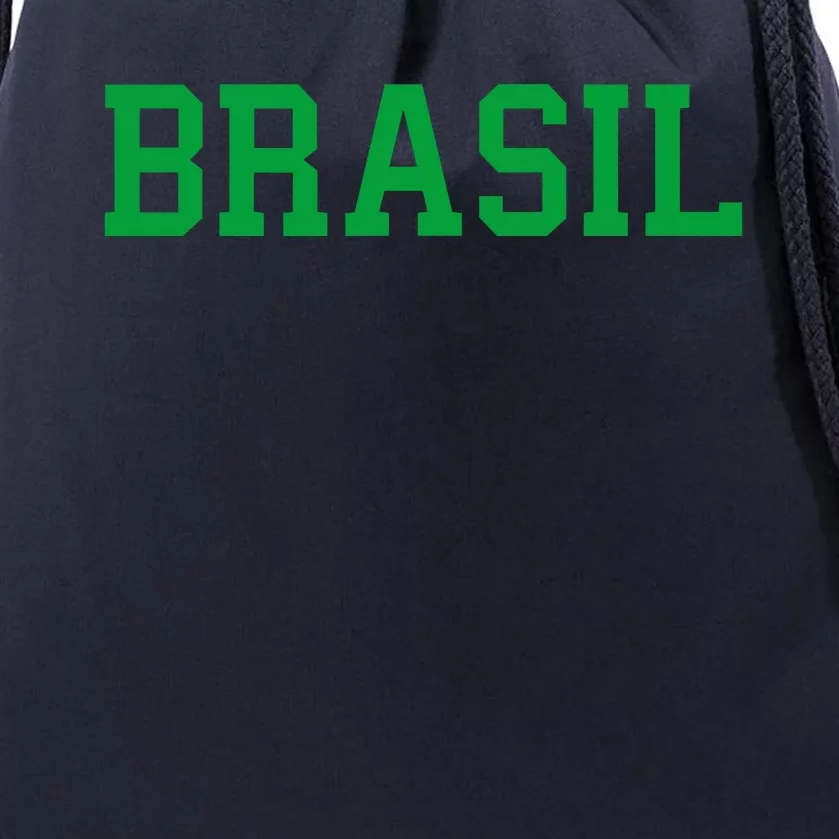 Cool Brasil Country Soccer Name Drawstring Bag