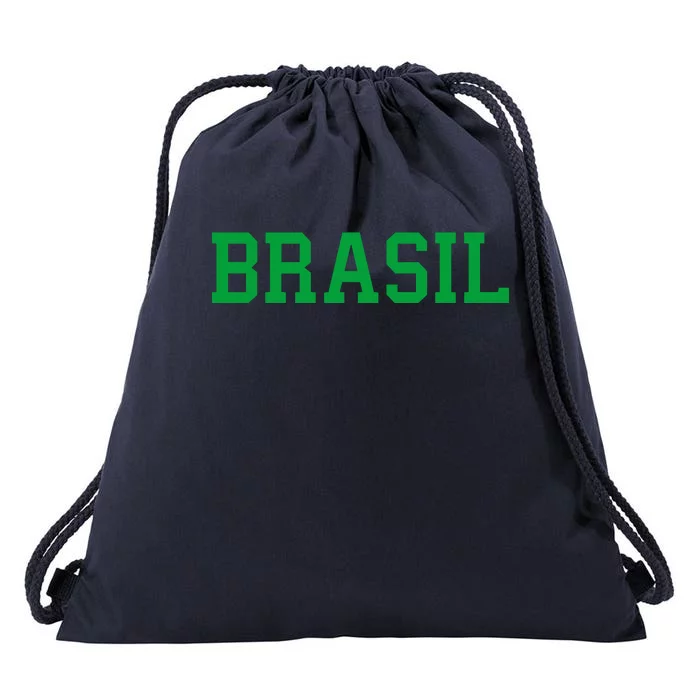 Cool Brasil Country Soccer Name Drawstring Bag