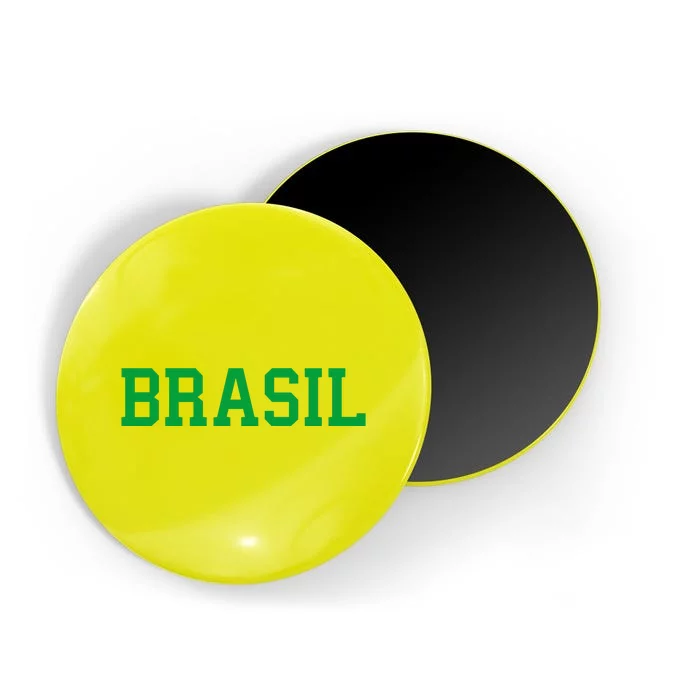 Cool Brasil Country Soccer Name Magnet