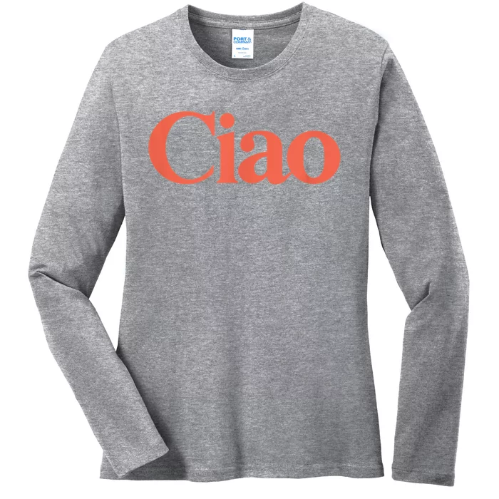 Ciao Bella Ladies Long Sleeve Shirt