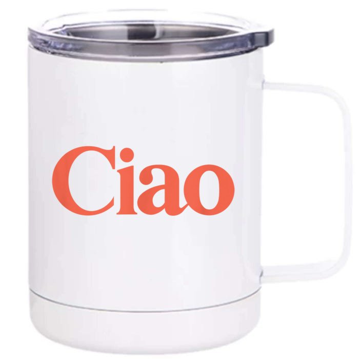 Ciao Bella Front & Back 12oz Stainless Steel Tumbler Cup