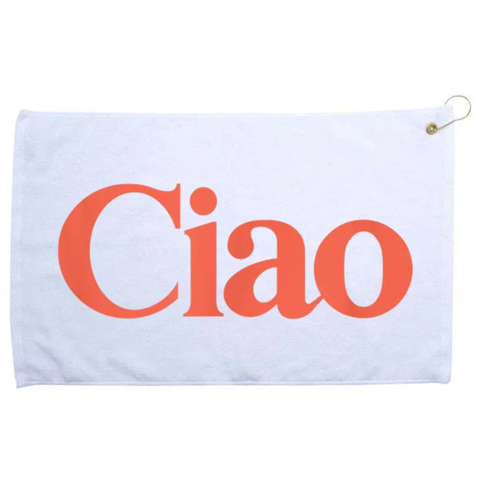 Ciao Bella Grommeted Golf Towel