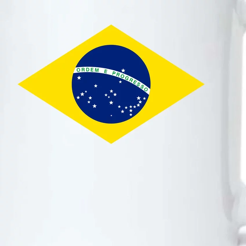 Cool Brazil Country Flag Black Color Changing Mug