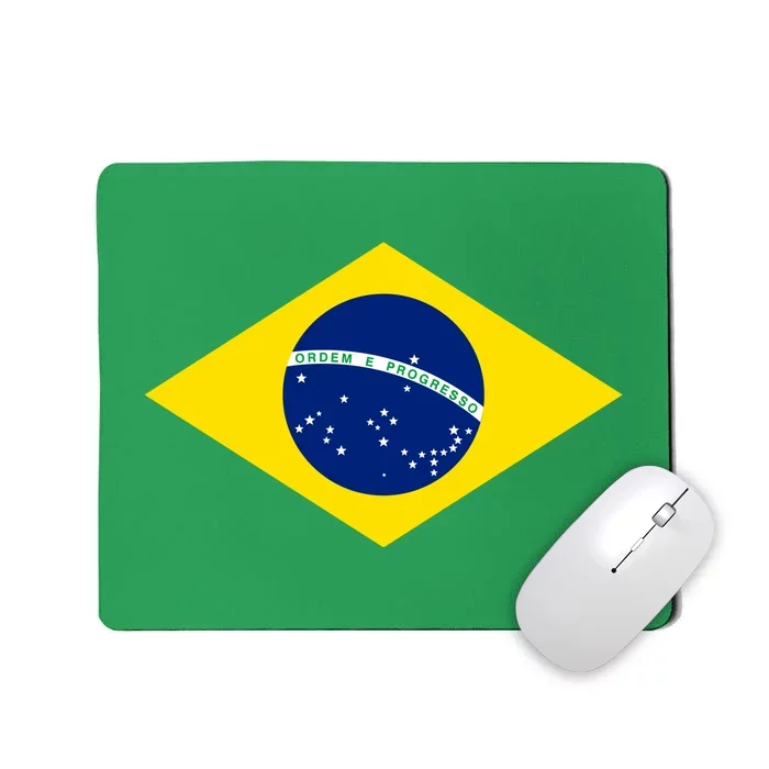 Cool Brazil Country Flag Mousepad