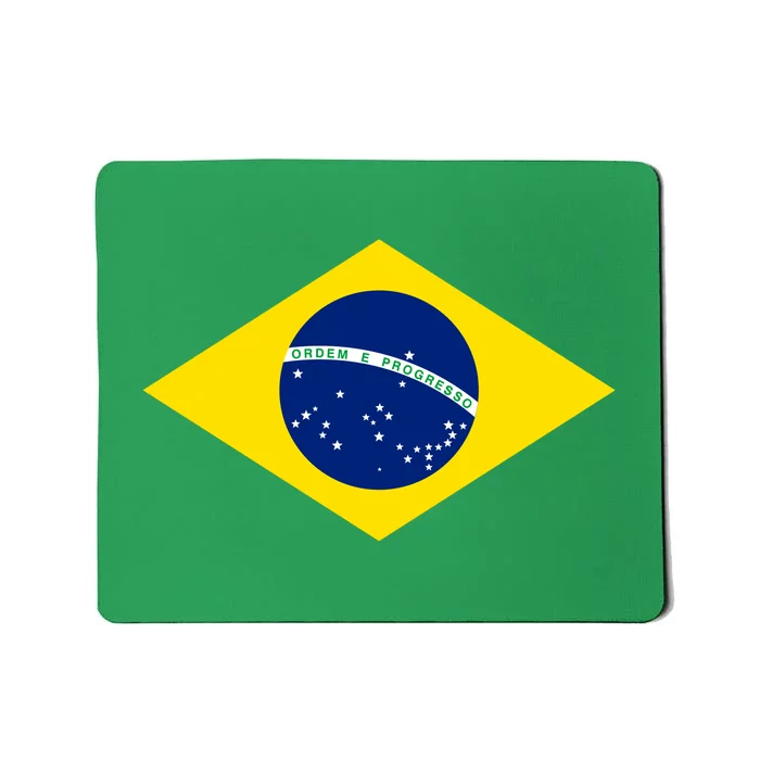 Cool Brazil Country Flag Mousepad