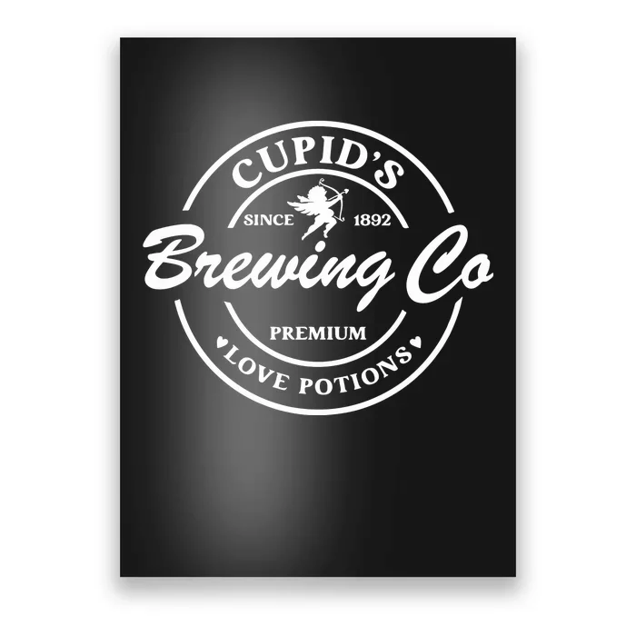 CupidS Brewing Co Funny Valentine Poster